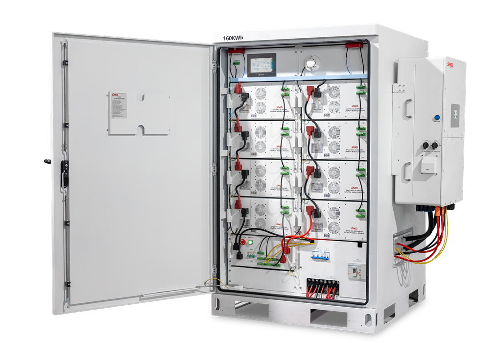 C&I Sako ESS: inverter 80kW-H1P3 & LiFePO4 160kW*h
