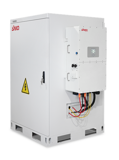 C&I Sako ESS: inverter 80kW-H1P3 & LiFePO4 160kW*h