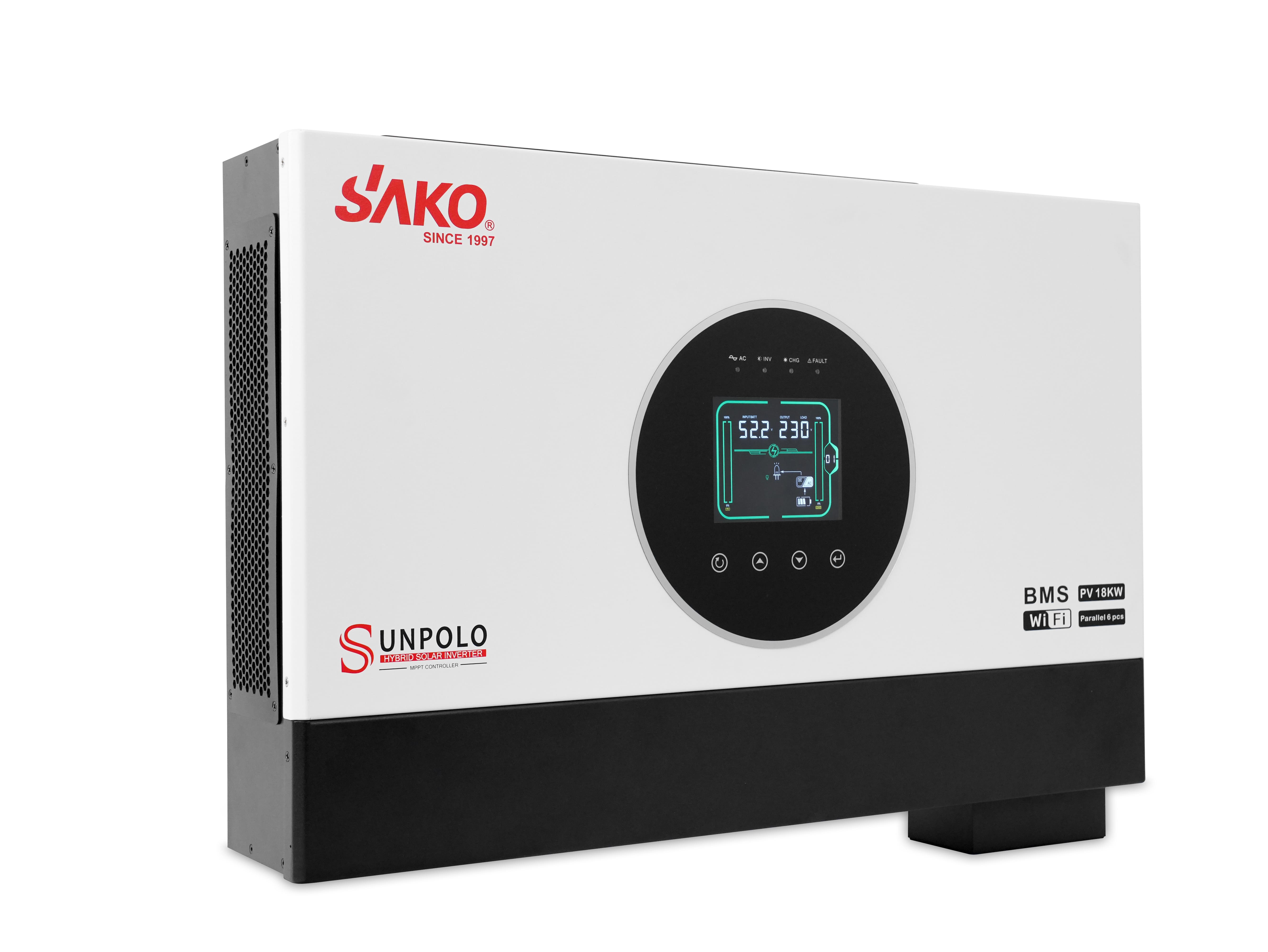 Гібридний інвертор Sako Sunpolo 14кВт, 1фаза