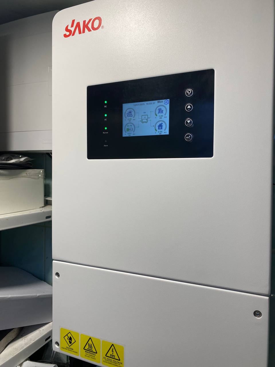Гібридний інвертор Sako NEW 10KW-SK-SM 0010H ip65, 10кВт, 1фаза
