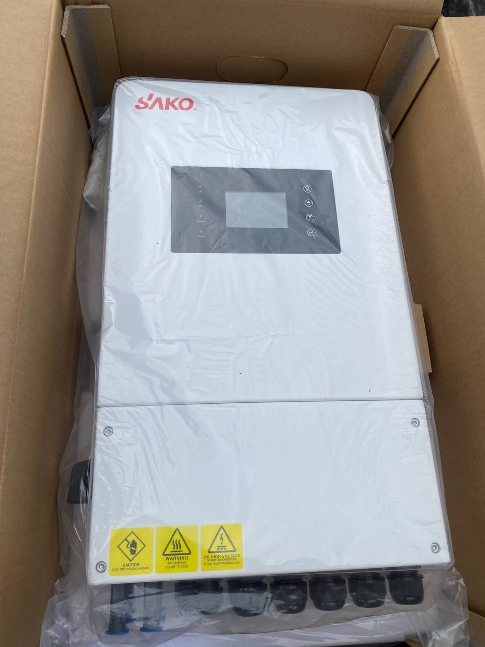Гібридний інвертор Sako NEW 10KW-SK-SM 0010H ip65, 10кВт, 1фаза