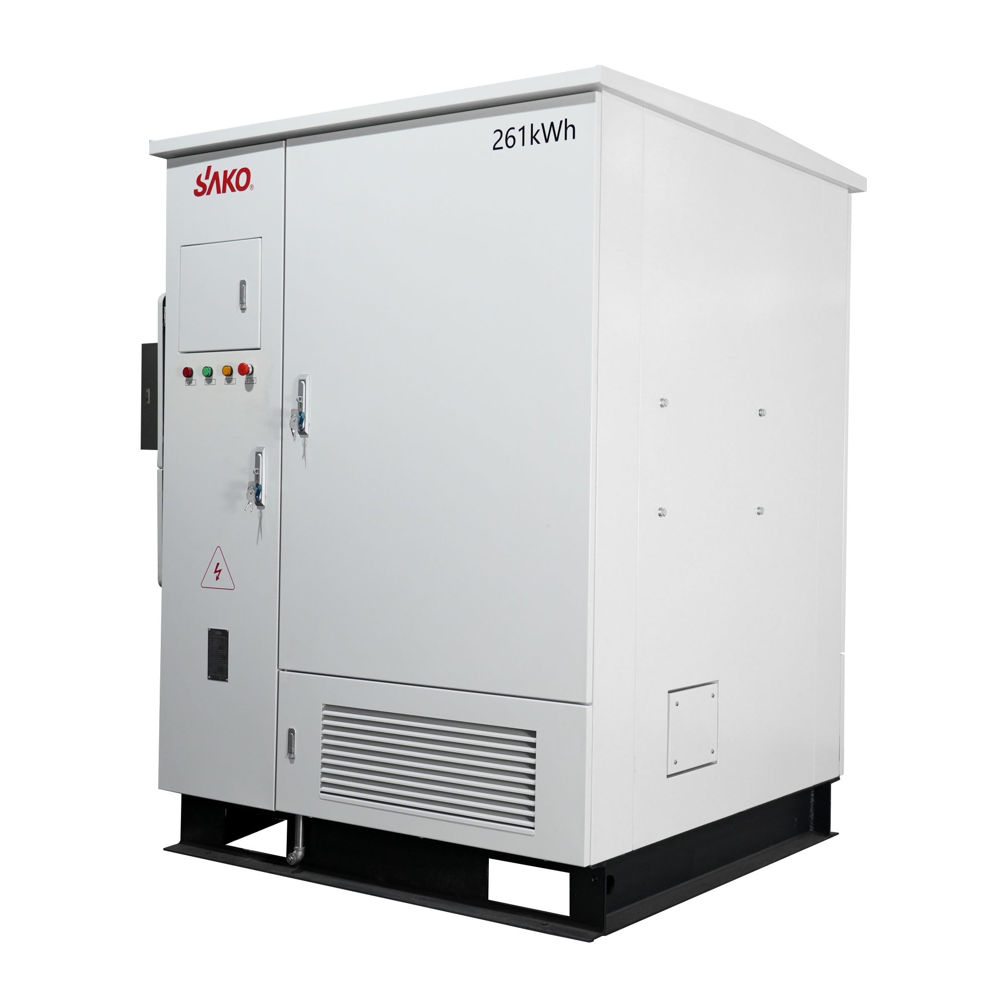 C&I Sako ESS: inverter 125kW-H1P3 & LiFePO4 261kW*h