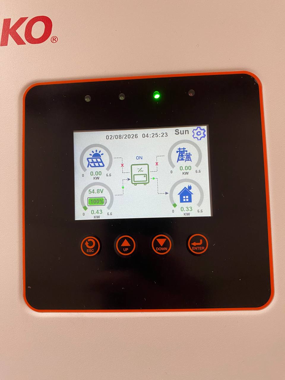Гібридний інвертор Sako NEW 6KW-SK-SM 0066H ip65, 6кВт, 1фаза